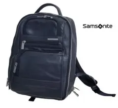 【美品】サムソナイト Samsonite バックパック 紺 ビジネスリュック
