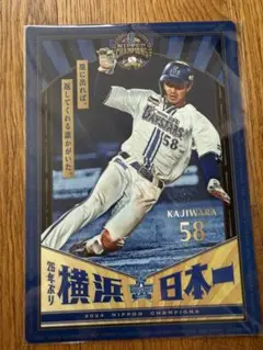 横浜DeNAベイスターズ　日本一記念　下敷き　梶原