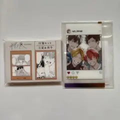 ギヴン展　クリアシートセット　付箋セット【立夏&真冬】