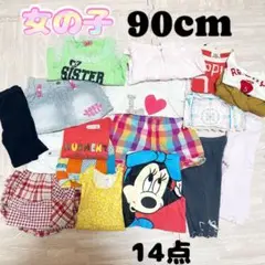 女の子 90 夏服 14点セット まとめ売り H&M BABYDOLL ジェニィ