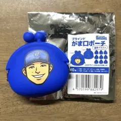 横浜DeNAベイスターズ　ブラインドがま口ポーチ