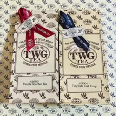 TWG  バニラブルボンティー 4個、ブラックティー1個　50g×5個セット TWG Tea Japan オンラインブティック