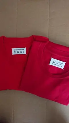 マルジェラ 無地 Tシャツ 2枚セット 美品 44