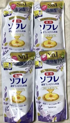 バスクリン　薬用ソフレ　濃厚しっとり入浴液