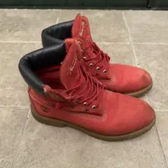 Timberland 6インチ レッドブーツ TOMMY