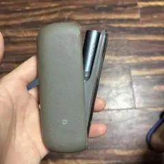 グレー電子タバコケース スリムデザイン