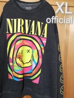 NIRVANA　XLサイズ　スウェット　official　box fit