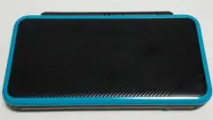 【焼け·キズあり】Newニンテンドー2DSLLブラック×ターコイズ