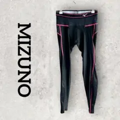 MIZUNO タイツ バイオギア レギンスパンツ スパッツ (L)ブラックピンク