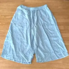 UNIQLO ユニクロ130 水色　水玉