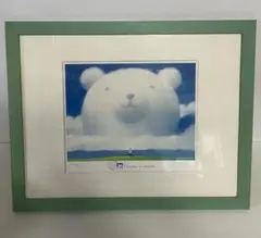 正規品【渡辺宏】ペンギン★ペンギン★パステル画★版画★ジクレー★絵画★額装済み 正規品【渡辺宏】ペンギン☆ペンギン☆パステル画☆版画