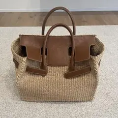新品　SEA シー　かごバッグ　カゴバッグ　ガゴ　 S ベージュ SEA シー かごバッグ - メルカリ