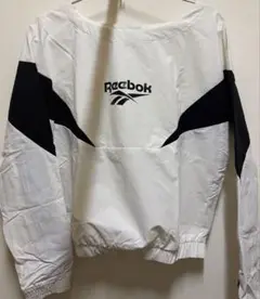 Reebok ウィンドブレーカー ホワイト/ネイビー