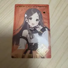 AVIOT 学マス 千奈 箔押し アートカード