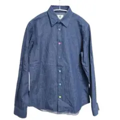 N-161 美品　Paul smith デニムシャツ　Sサイズ　ポールスミス