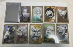 ヒロアカ　箔押しクリアカードコレクション　原画展　9枚セット