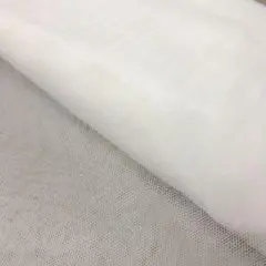 白 ハード メッシュ生地 ホワイト