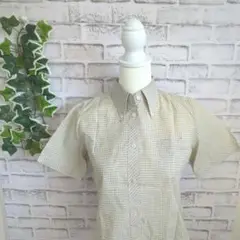 【manekin】レディース　半袖シャツ　L　春夏