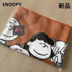 PEANUTS タオル オレンジ