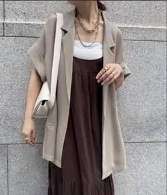 美品　DouDou メッシュジャケット