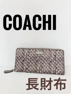 COACHI コーチ 長財布 美品 柄物 プレゼント