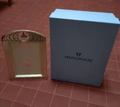 WEDGWOOD 二重写真フレーム シルバー