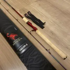 シマノ スコーピオン シャウラ バスロッド１６５３R ワンピースロッド シマノ スコーピオン シャウラ バスロッド1653R ワンピース