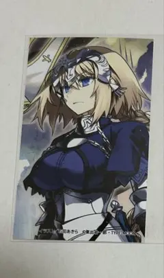 fgo fate ミニカード　KADOKAWA ジャンヌ