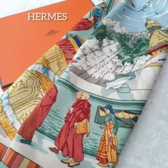 HERMES - ☆未使用品☆HERMES カレ90 PRIERES AU VENT 風の中の