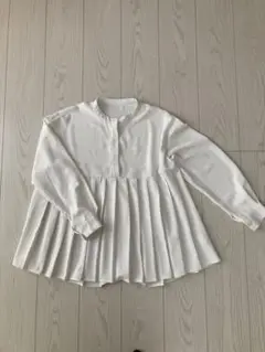 GRL 長袖プリーツブラウス