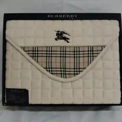 ✿BERBERRYバーバリー パッドシーツオールキルティング未使用保管品極美品✿