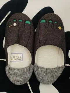 新品未使用▫️バーニーズニューヨーク デザインスリッパ