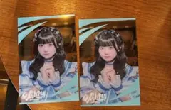iLiFE！ 虹羽みに 武道館 クリアカード×2