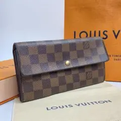 LOUIS VUITTON 長財布 【ポルトフォイユ・サラ】ダミエ F11
