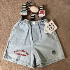 バースデイ　サスペンダー　ズボン　100