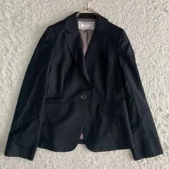 аnyFAM ジャケット ブラック 2 キレイめ オフィス フォーマル