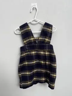 BREEZE チェック柄 ジャンパースカート　 サイズ80