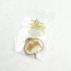 希少 商品ケース付き Stussy ラバーキーホルダー 蓄光