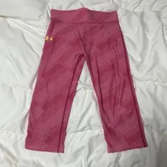 Under Armour ストライプ レギンス ピンク