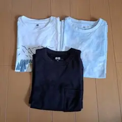 子供用　ユニクロTシャツ　三枚セット