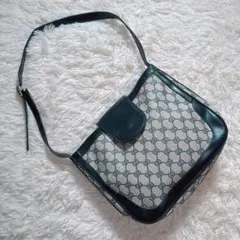 【定番】オールドグッチ GUCCI GGスプリーム ショルダーバッグ ネイビー