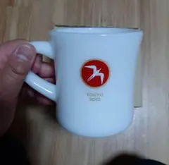 FUGLEN ロゴ マグカップ 青 FUGLEN ロゴ マグカップ 青