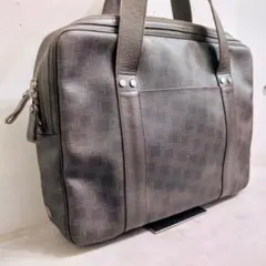 Dunhill ダンヒル ブリーフケース ディーエイト D8 PVCレザー 総柄