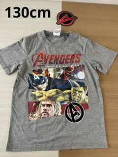 新品　アベンジャーズ　 Tシャツ　キャプテンアメリカ　男の子　半袖　130cm
