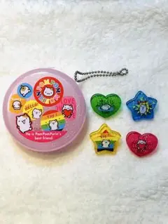ポムポムマフィン　アルファベットシリーズ　レア　ストラップ　ポムポムプリン ポムポムマフィン アルファベットシリーズ レア ストラップ