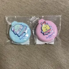 すみっコぐらし夢みるしっぽず　鏡付きミニブラシ とかげ&エビフライのしっぽ