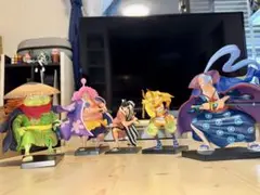 ワンピース フィギュアセット】ワノ国編 赤鞘九人男