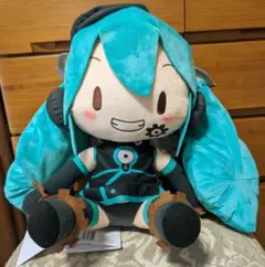 初音ミク ぬいぐるみ LLサイズ　ふわぷち　わがまま工場長