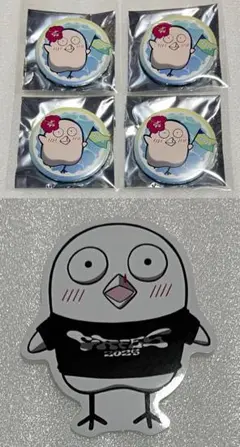 CRフェス 2025 ランダム缶バッジ おぼ OBO ノーマル4点セット