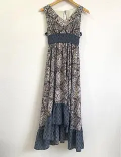 極美品】SPIRALGIRL スパイラルガール　ロングワンピース リゾートワンピ